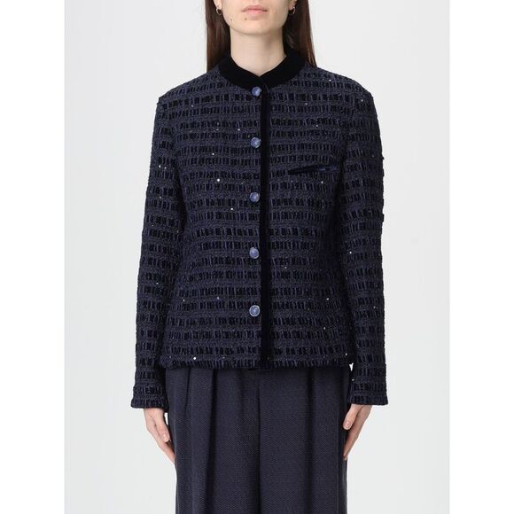 Emporio Armani Jacket Woman Blue